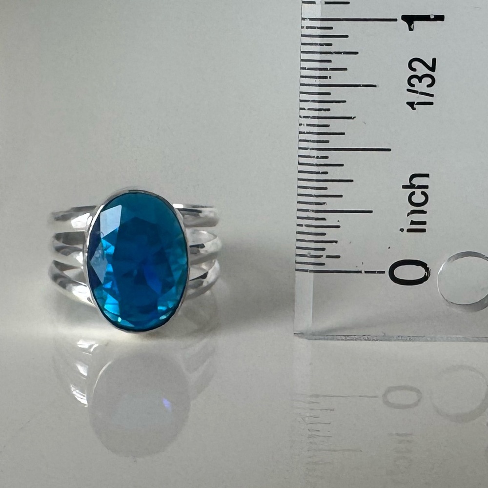 NWOT Sundance Atlantic Ring, Tanzanite, Sterling Silver - Picture 5 of 6